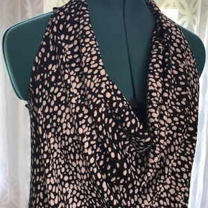 Michael Kors racer back cowl neck  blouse.